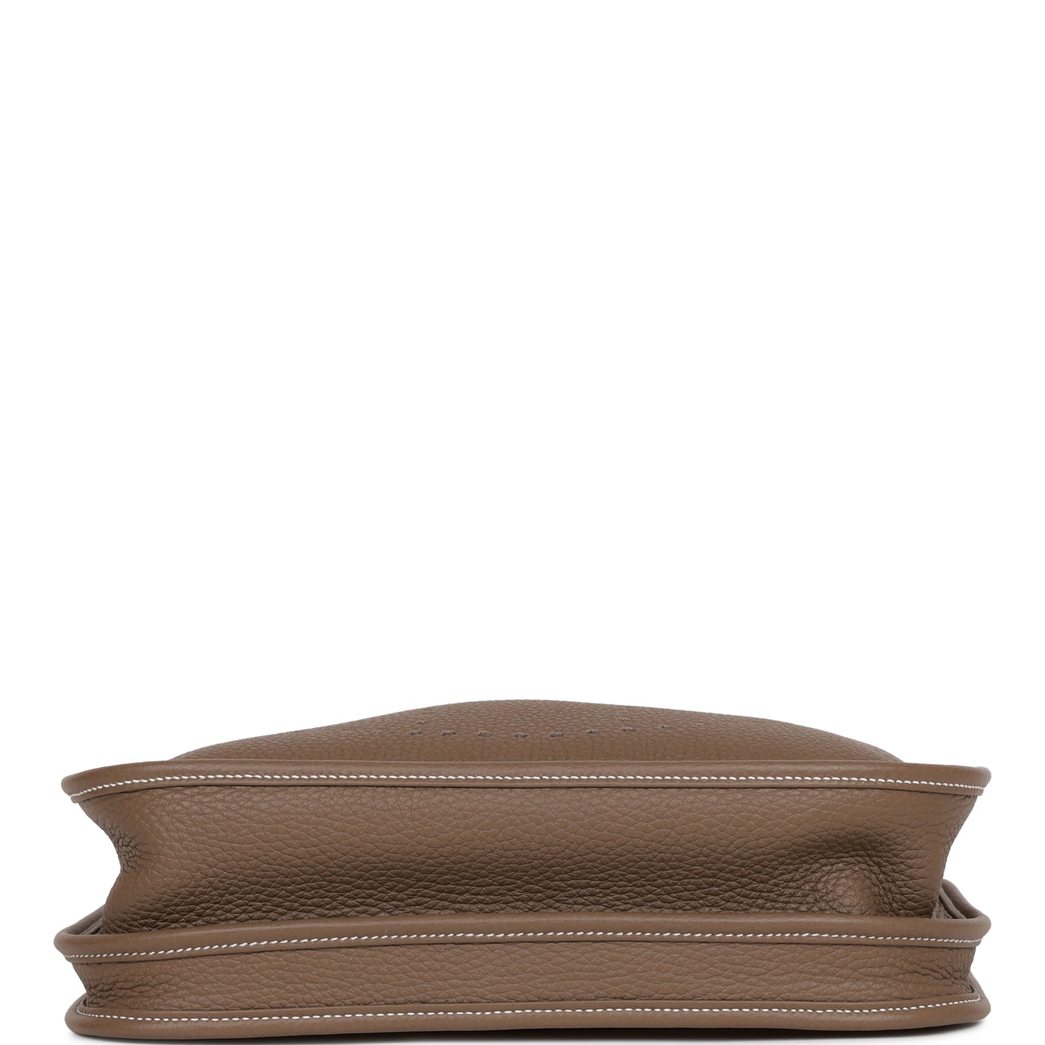 Hermes Evelyne III PM Etoupe Clemence Palladium Hardware