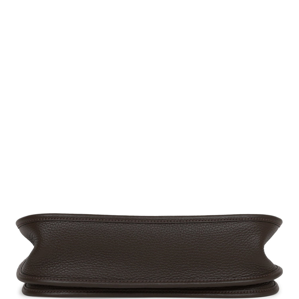 Hermes Evelyne III PM Ebene Clemence Gold Hardware