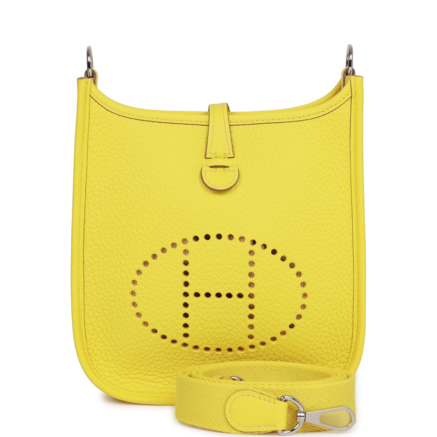 Hermes Evelyne TPM Lime Clemence Palladium Hardware