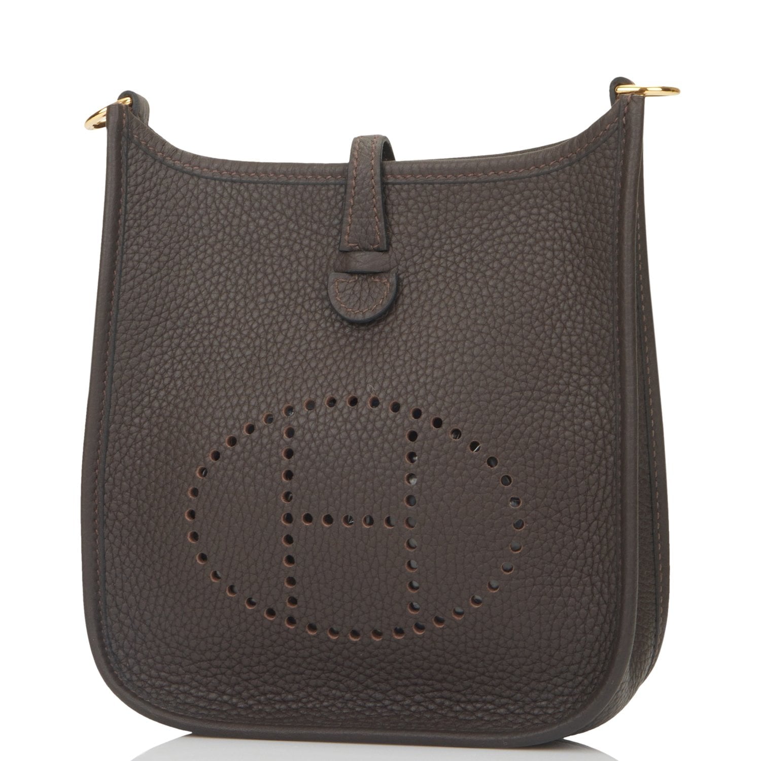 Hermes Evelyne TPM Ebene Clemence Gold Hardware