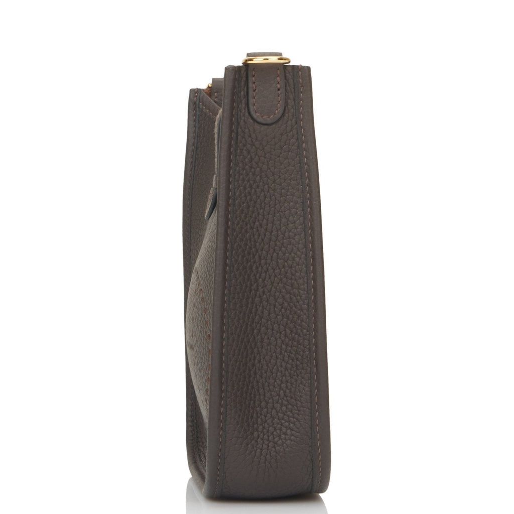 Hermes Evelyne TPM Ebene Clemence Gold Hardware