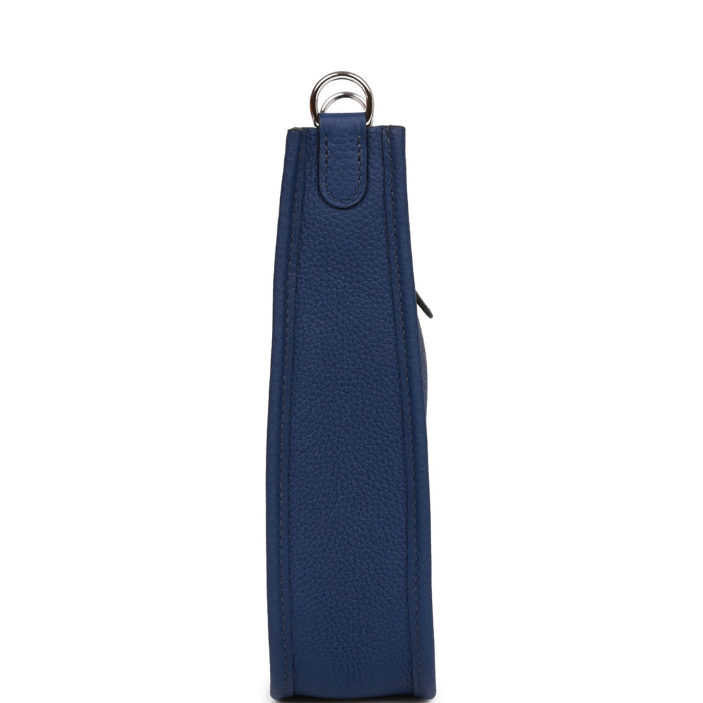Hermes Evelyne TPM Bleu Saphir Maurice Palladium Hardware