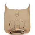 Hermes Evelyne III PM Trench Clemence Gold Hardware