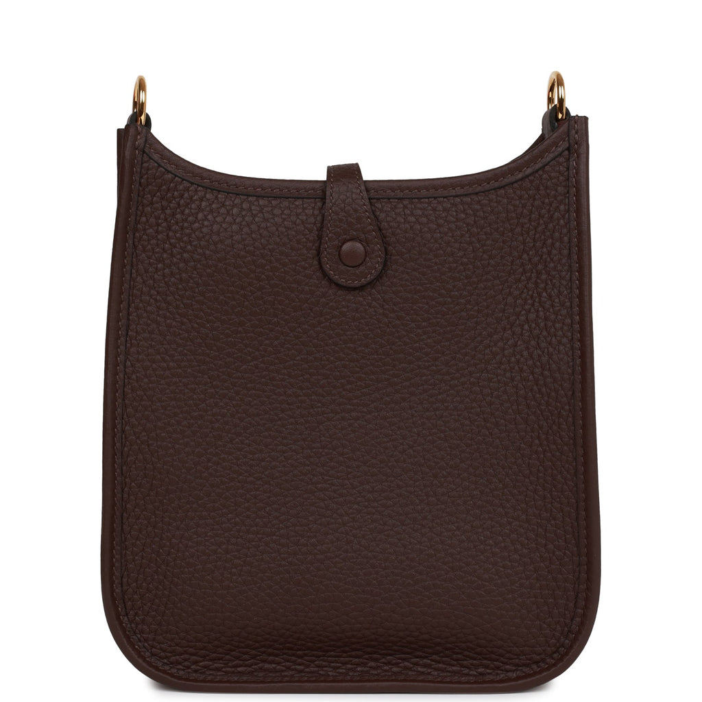 Hermes Evelyne TPM Rouge Sellier Clemence Gold Hardware