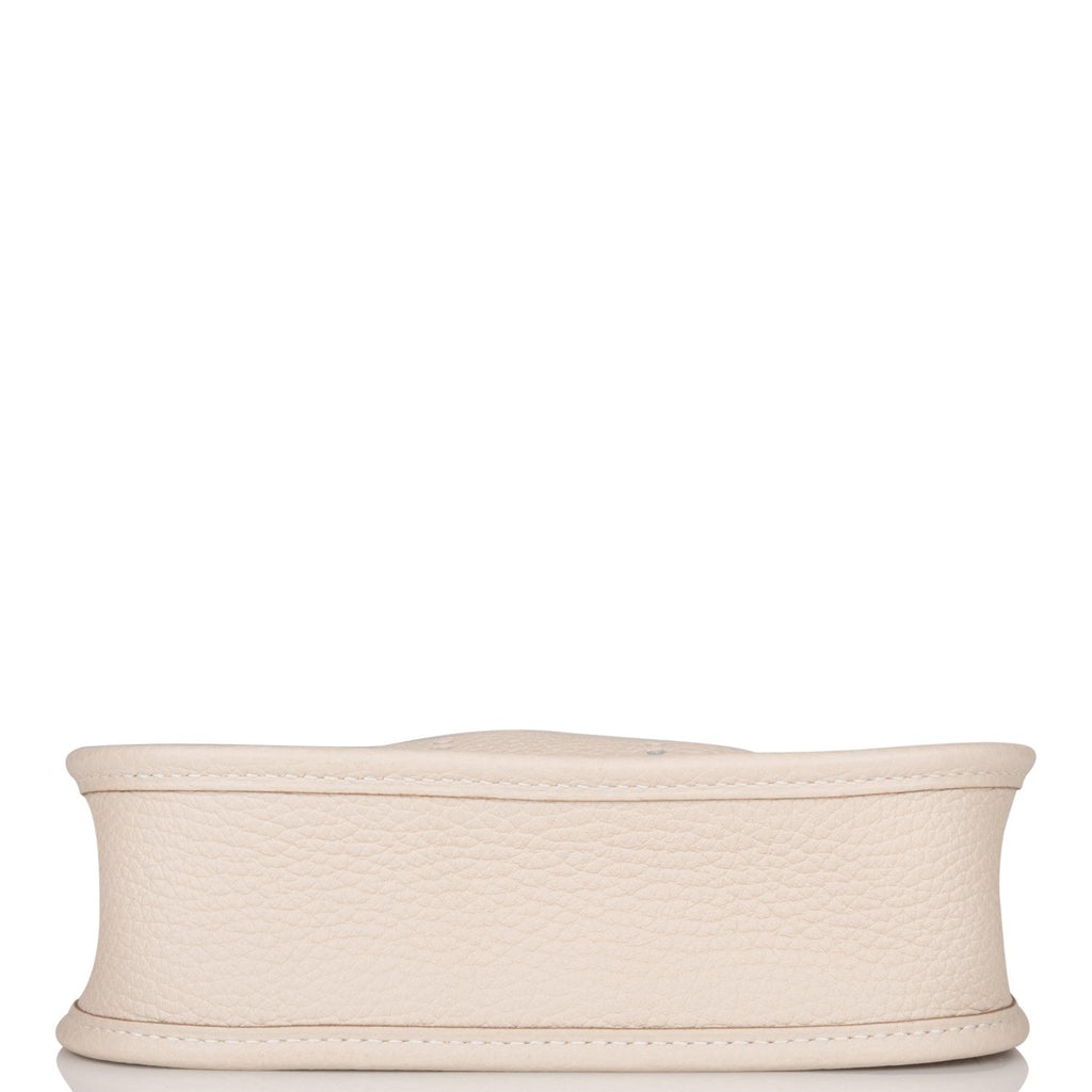 Hermes Evelyne TPM Craie Clemence Palladium Hardware
