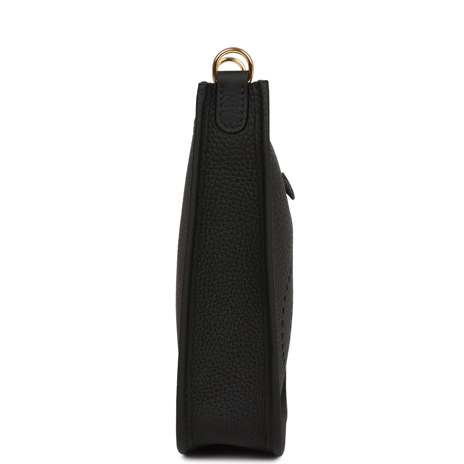 Hermes Evelyne TPM Black Clemence Gold Hardware