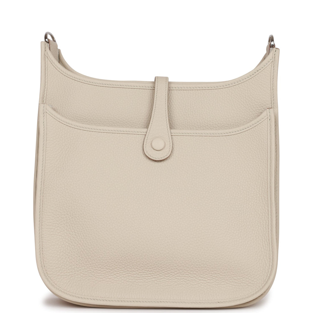 Hermes Evelyne III PM Beton Clemence Palladium Hardware