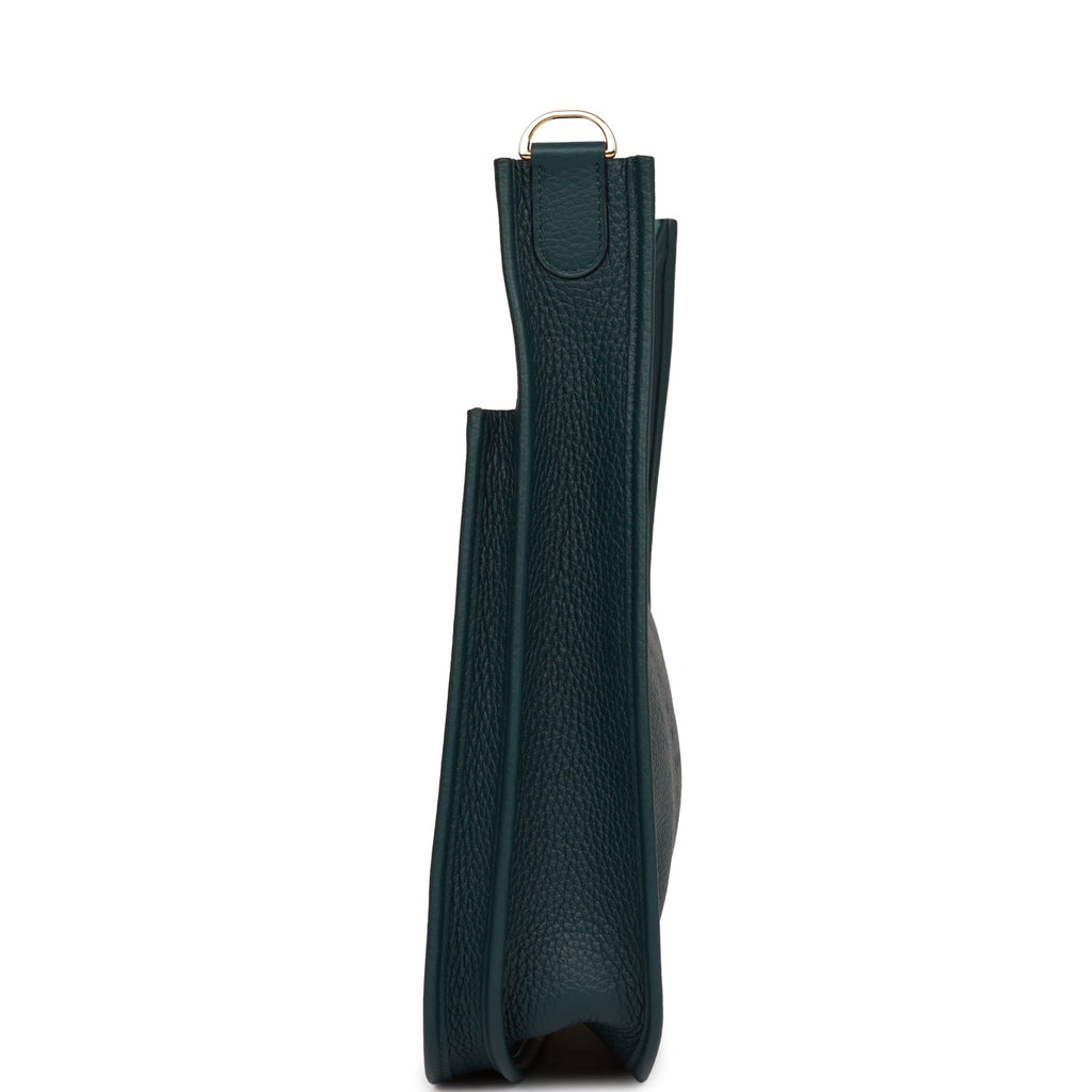 Hermes Evelyne III PM Vert Cypress Clemence Gold Hardware
