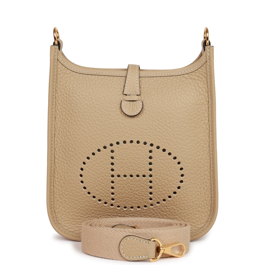 Hermes Evelyne TPM Trench Clemence Gold Hardware