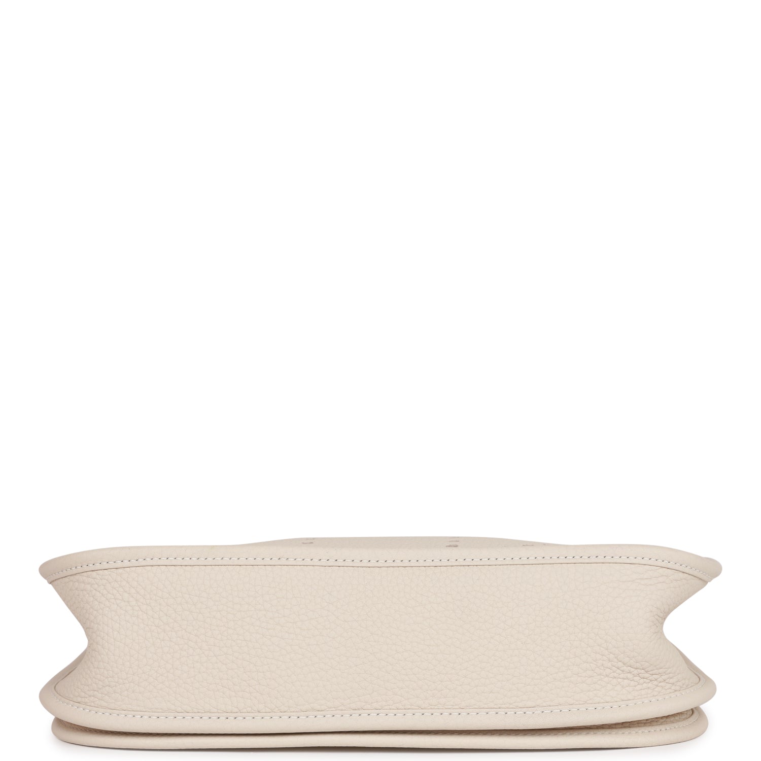 Hermes Evelyne III PM Craie Clemence Palladium Hardware