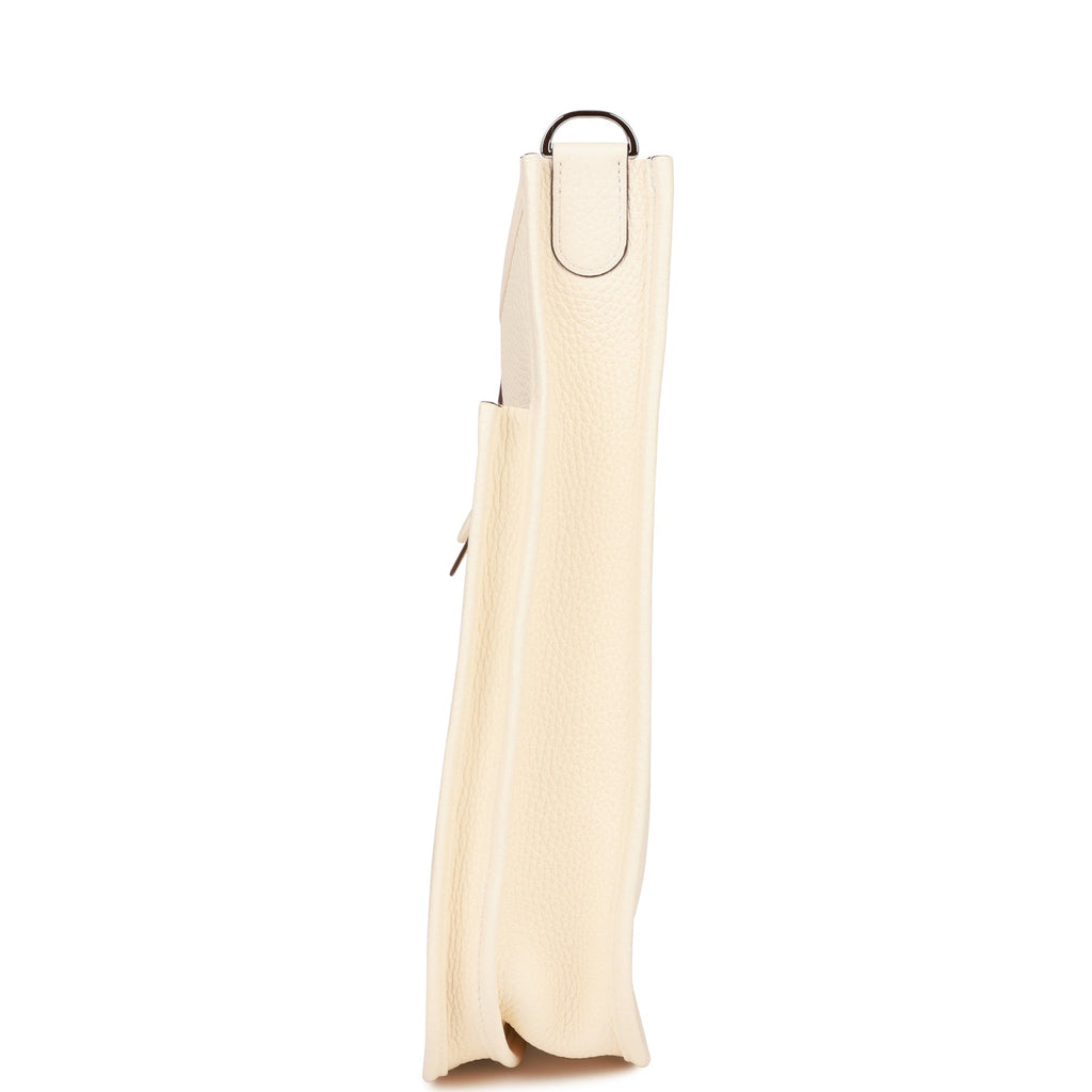 Hermes Evelyne III PM Nata Clemence Palladium Hardware