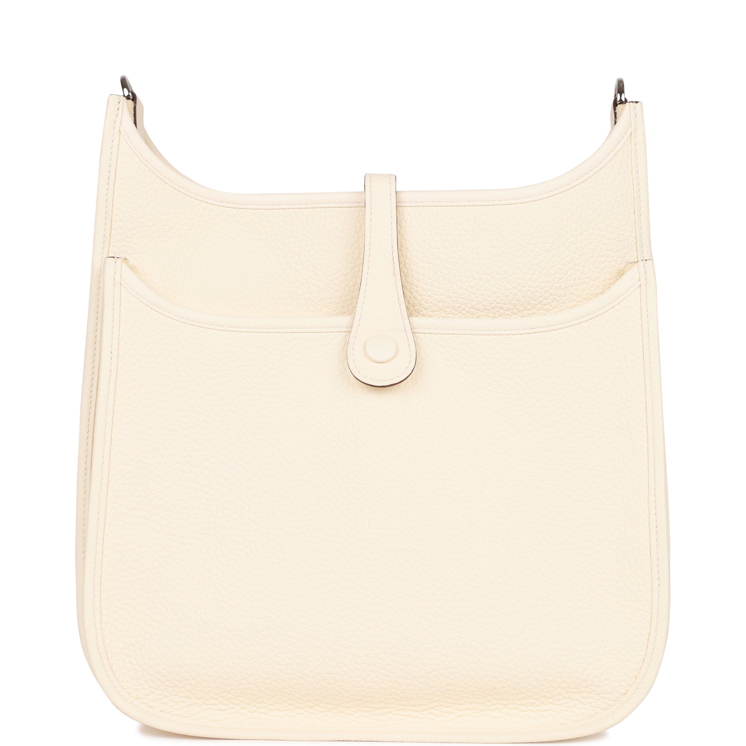 Hermes Evelyne III PM Nata Clemence Palladium Hardware