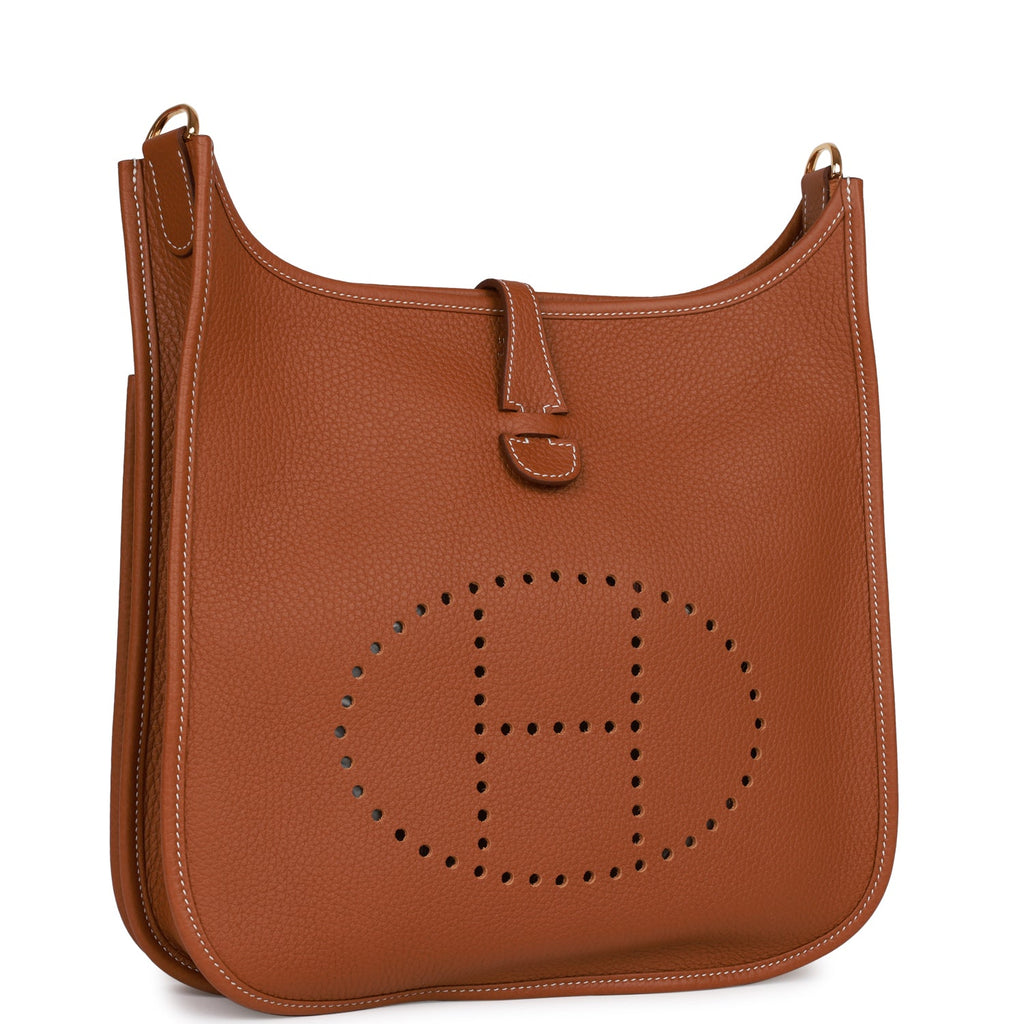Hermes Evelyne III PM Gold Clemence Gold Hardware - For KC