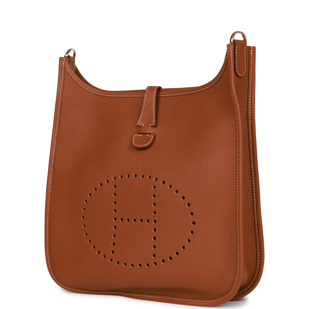 Hermes Evelyne III PM Gold Clemence Gold Hardware - For KC