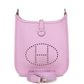 Hermes Evelyne TPM Mauve Sylvestre Clemence Palladium Hardware