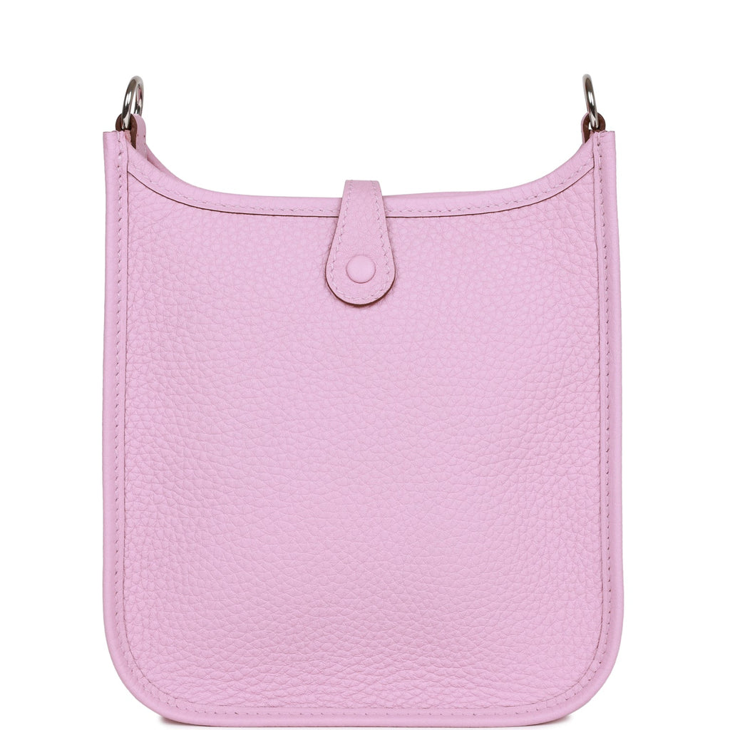 Hermes Evelyne TPM Mauve Sylvestre Clemence Palladium Hardware