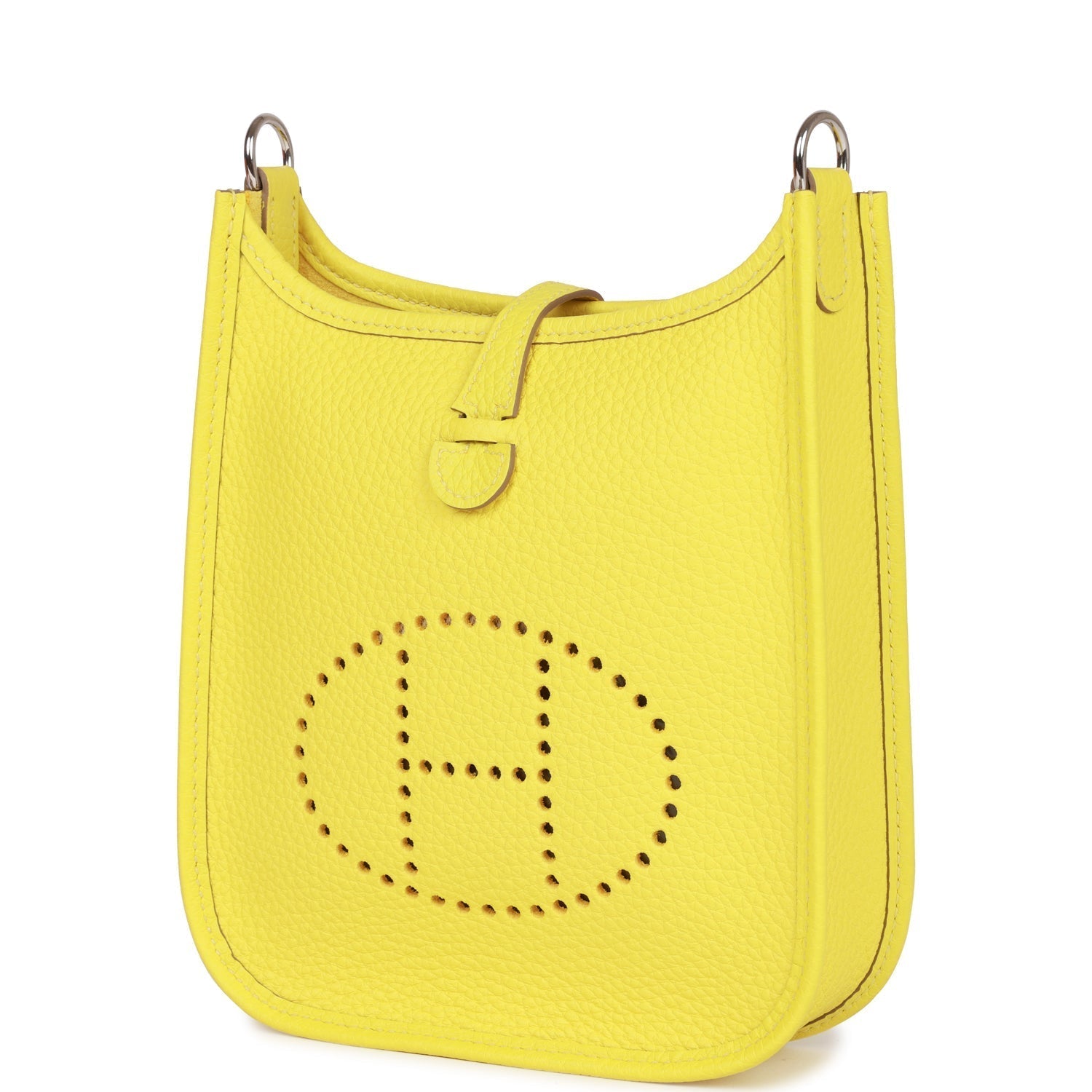 Hermes Evelyne TPM Lime Clemence Palladium Hardware