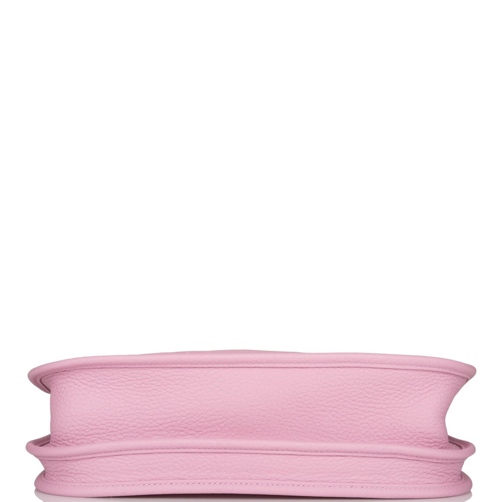 Hermes Evelyne III PM Mauve Sylvestre Clemence Palladium Hardware