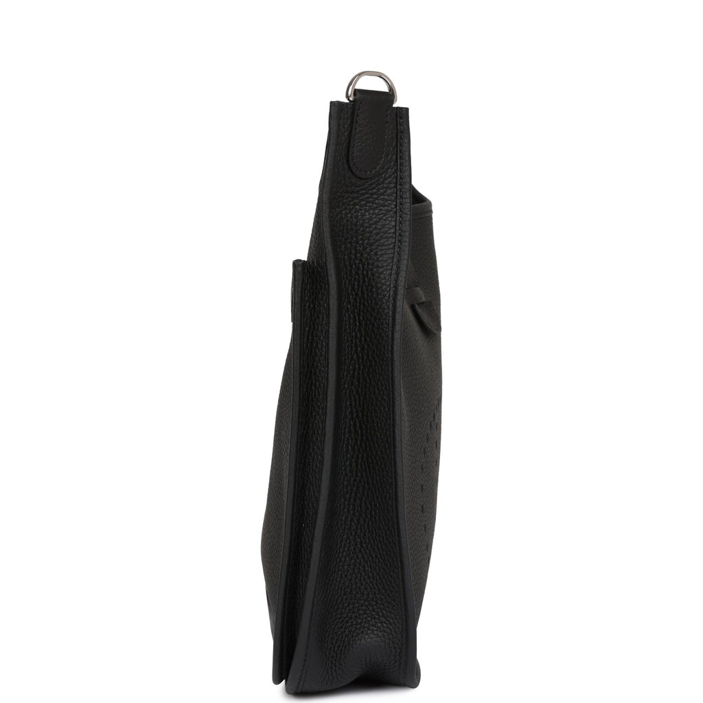 Hermes Evelyne III PM Black Clemence Palladium Hardware