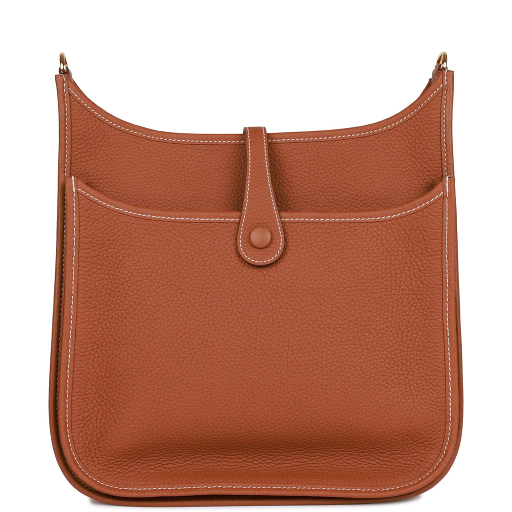 Hermes Evelyne III PM Gold Clemence Gold Hardware