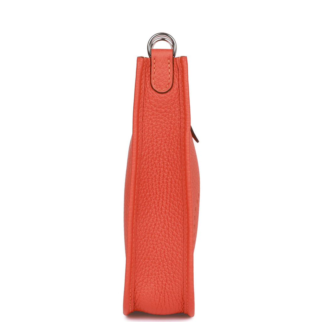 Hermes Evelyne TPM Feu Clemence Palladium Hardware