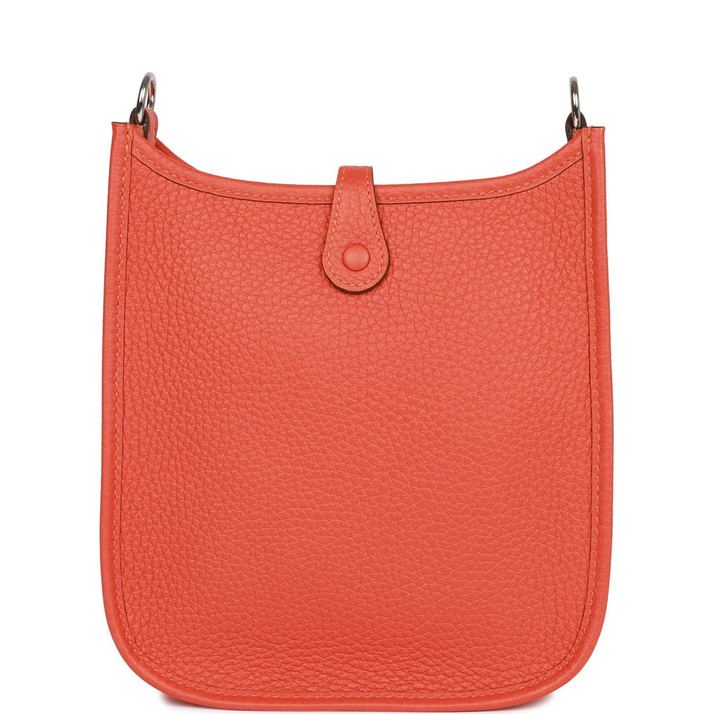Hermes Evelyne TPM Feu Clemence Palladium Hardware