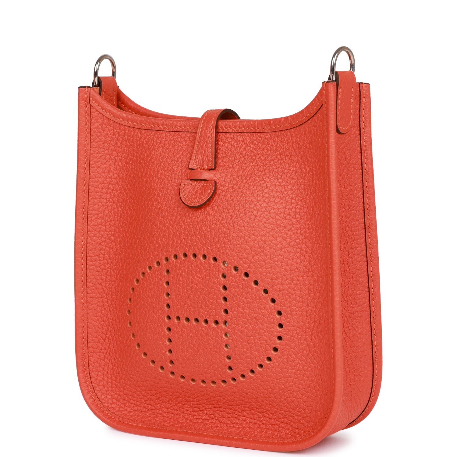 Hermes Evelyne TPM Feu Clemence Palladium Hardware