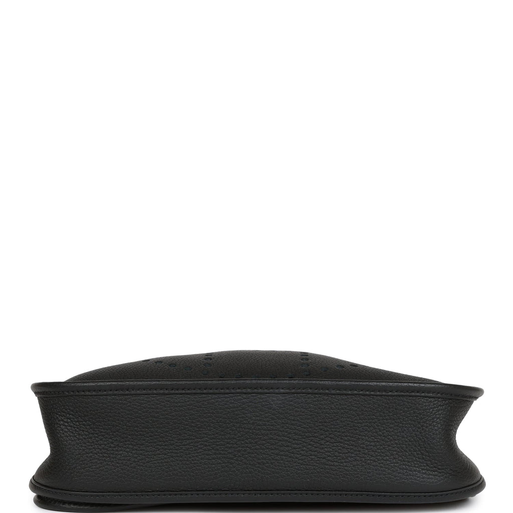 Hermes Evelyne PM Black Clemence Gold Hardware