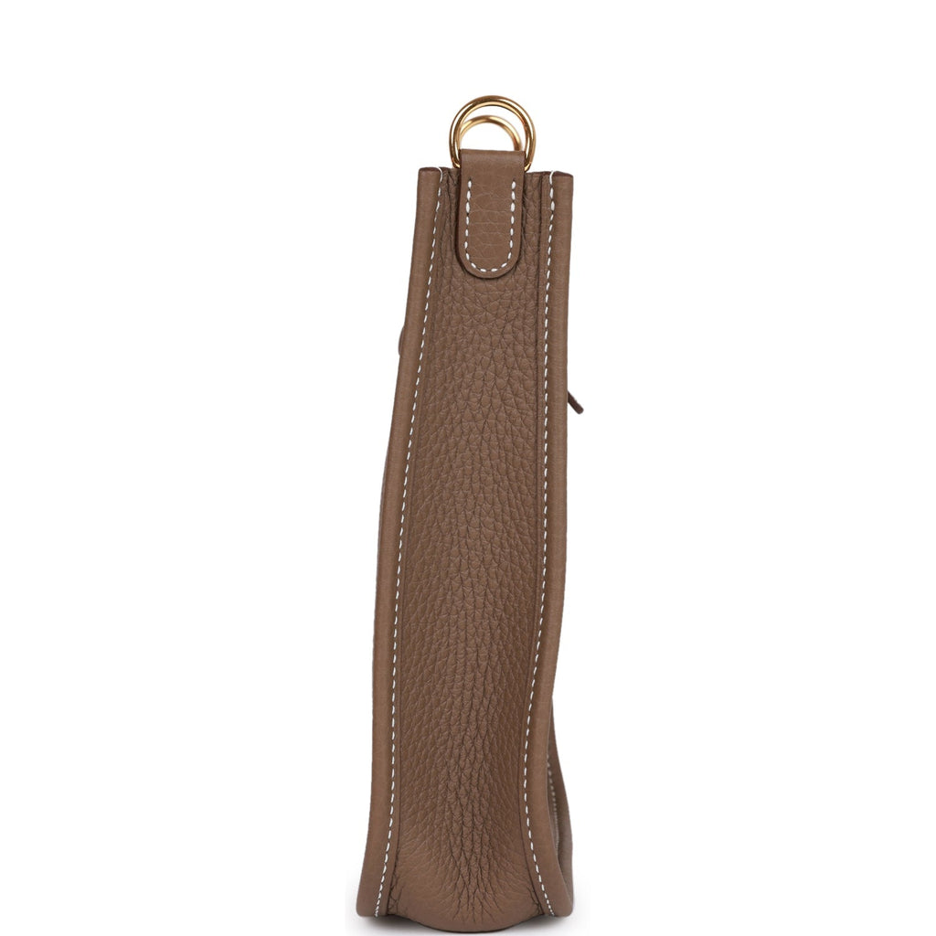 Hermes Evelyne TPM Etoupe Clemence Gold Hardware