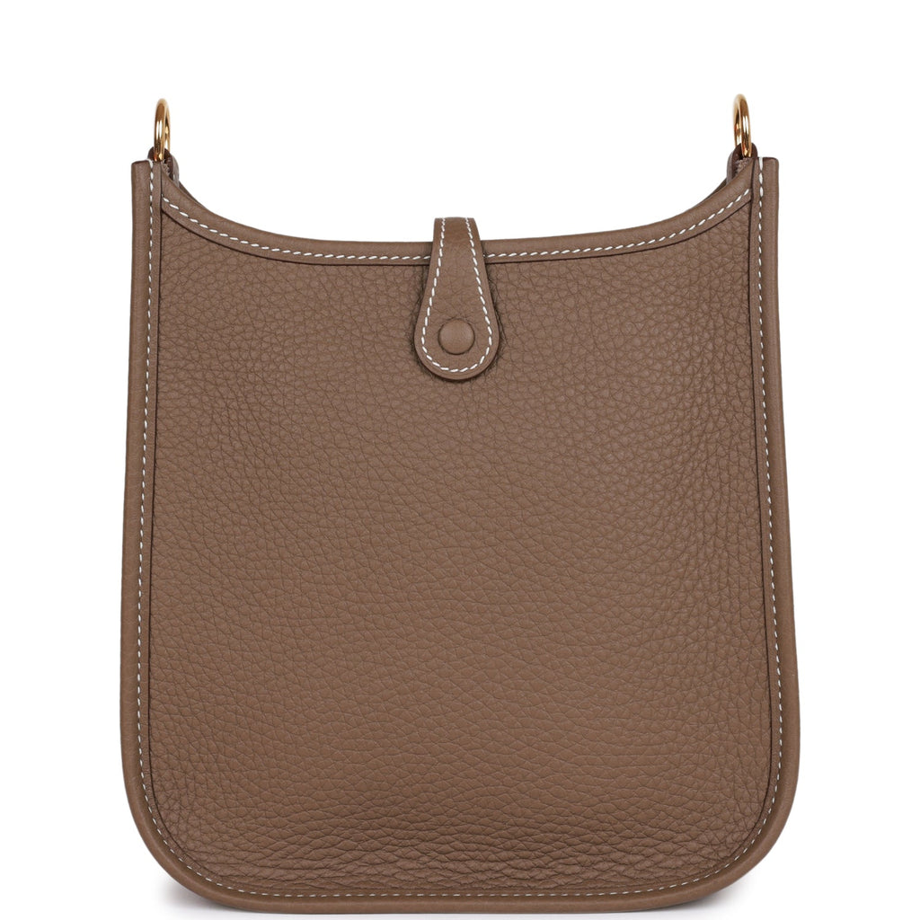 Hermes Evelyne TPM Etoupe Clemence Gold Hardware