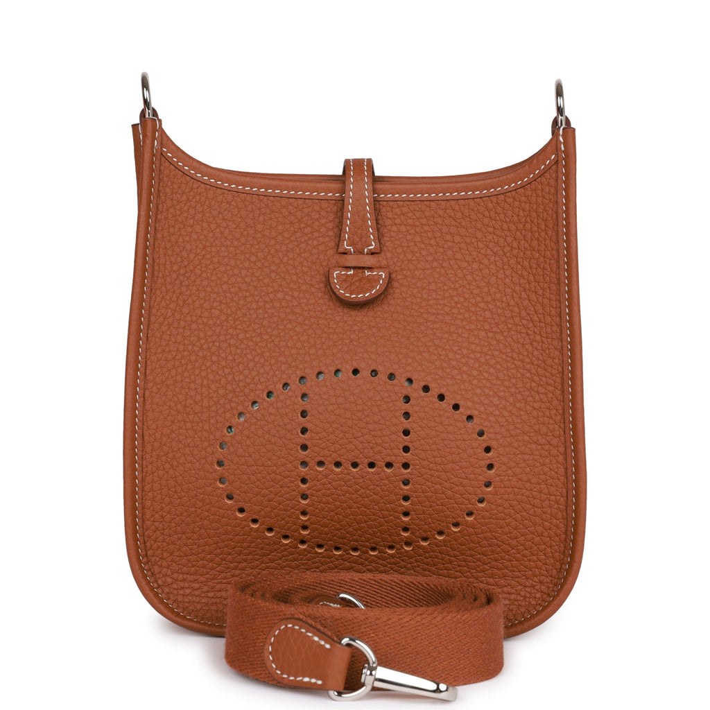 Hermes Evelyne TPM Gold Clemence Palladium Hardware