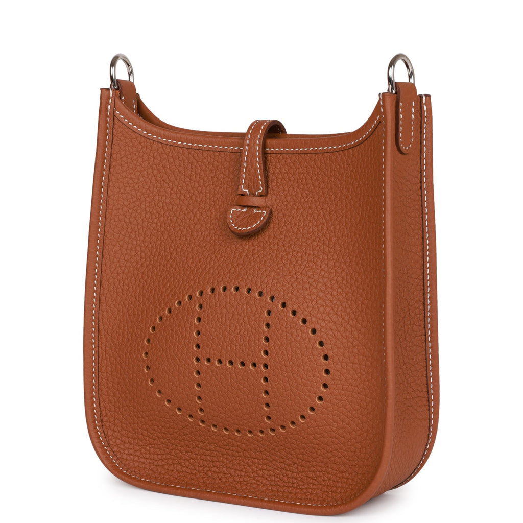 Hermes Evelyne TPM Gold Clemence Palladium Hardware