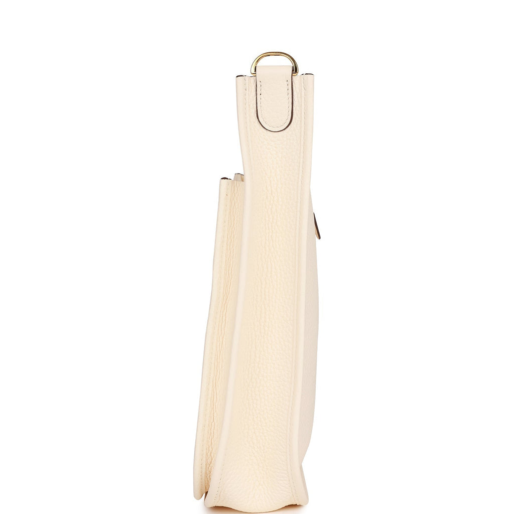 Hermes Evelyne III PM Nata Clemence Gold Hardware