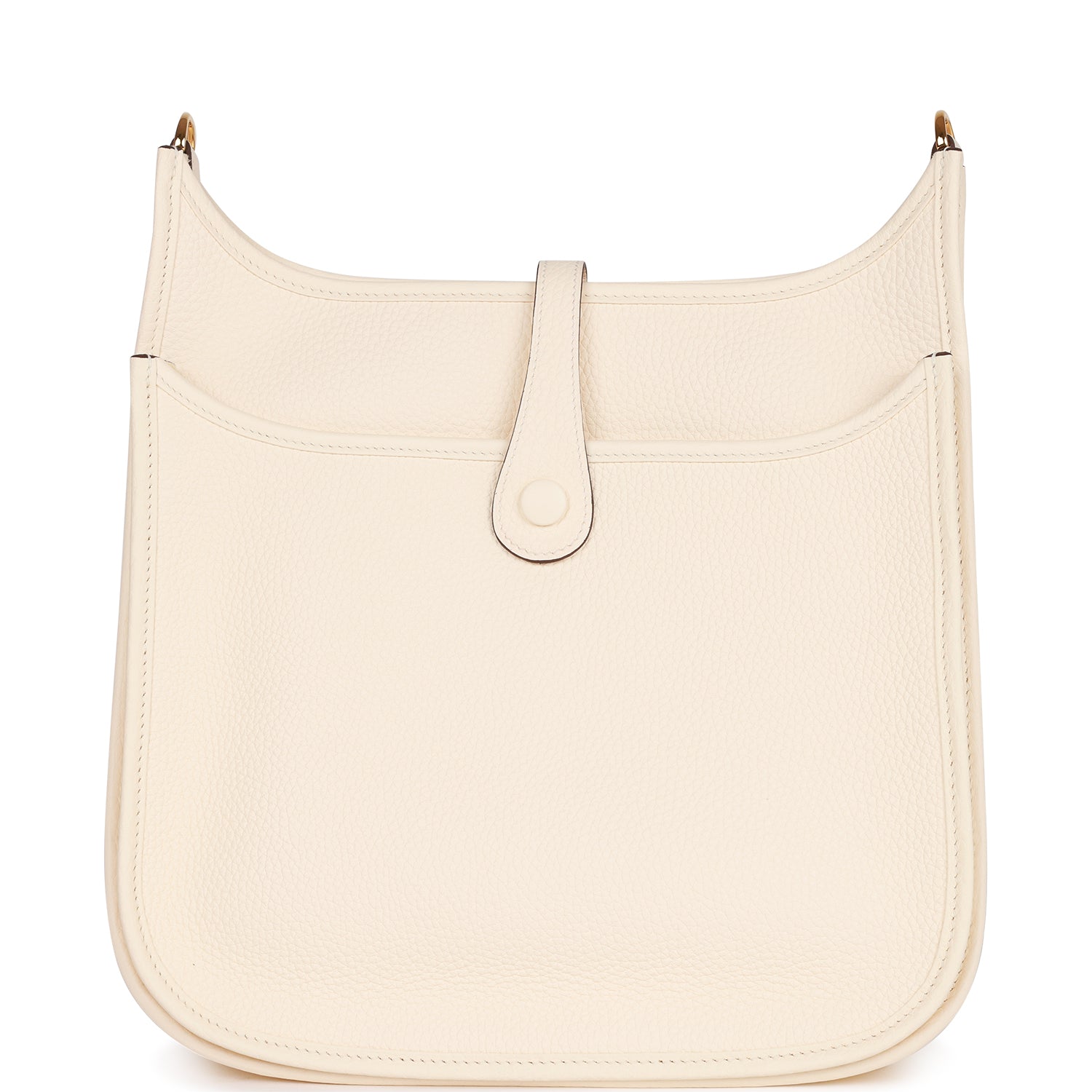Hermes Evelyne III PM Nata Clemence Gold Hardware
