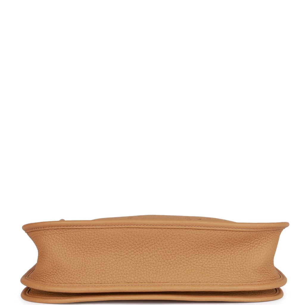 Hermes Evelyne III PM Biscuit Clemence Gold Hardware