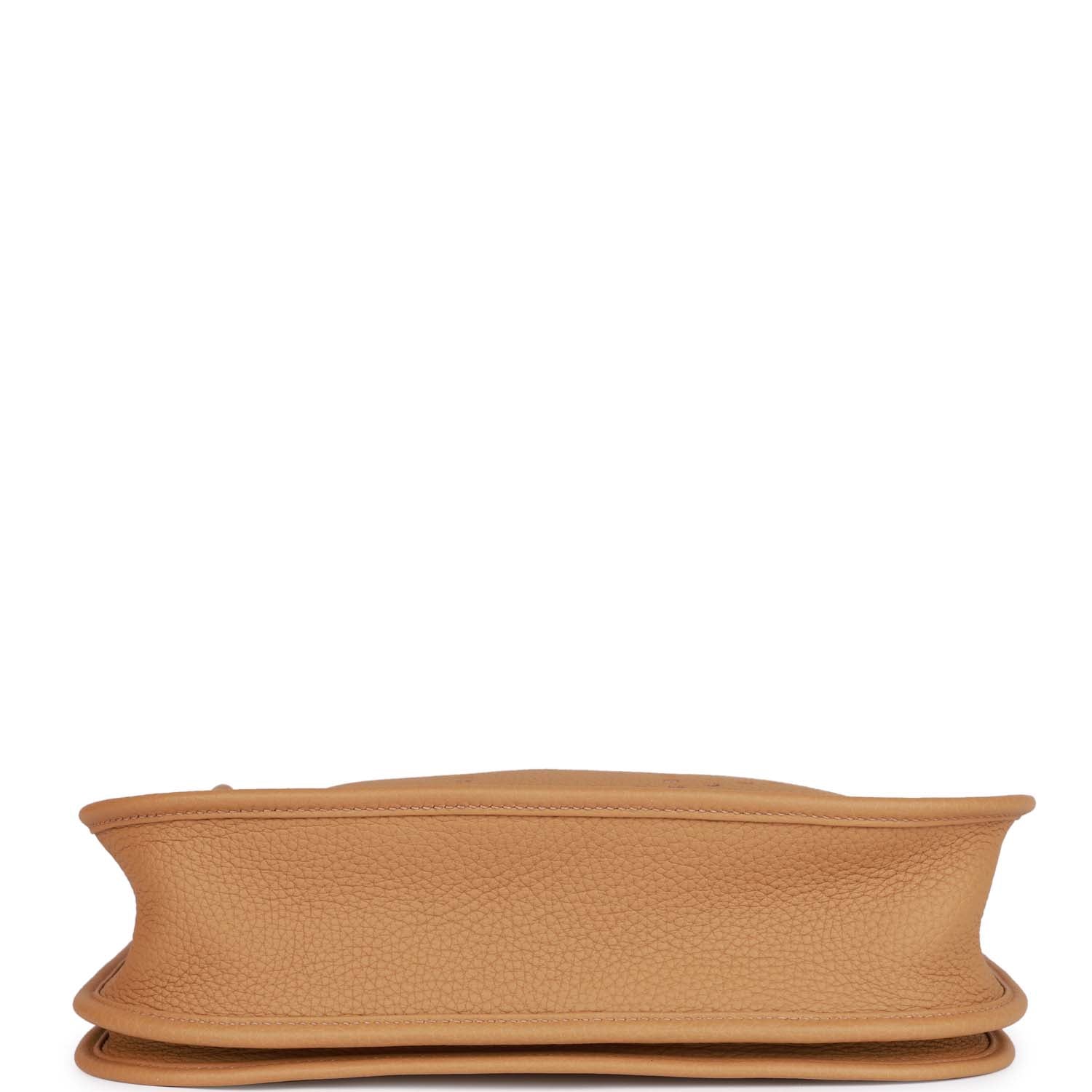 Hermes Evelyne III PM Biscuit Clemence Gold Hardware