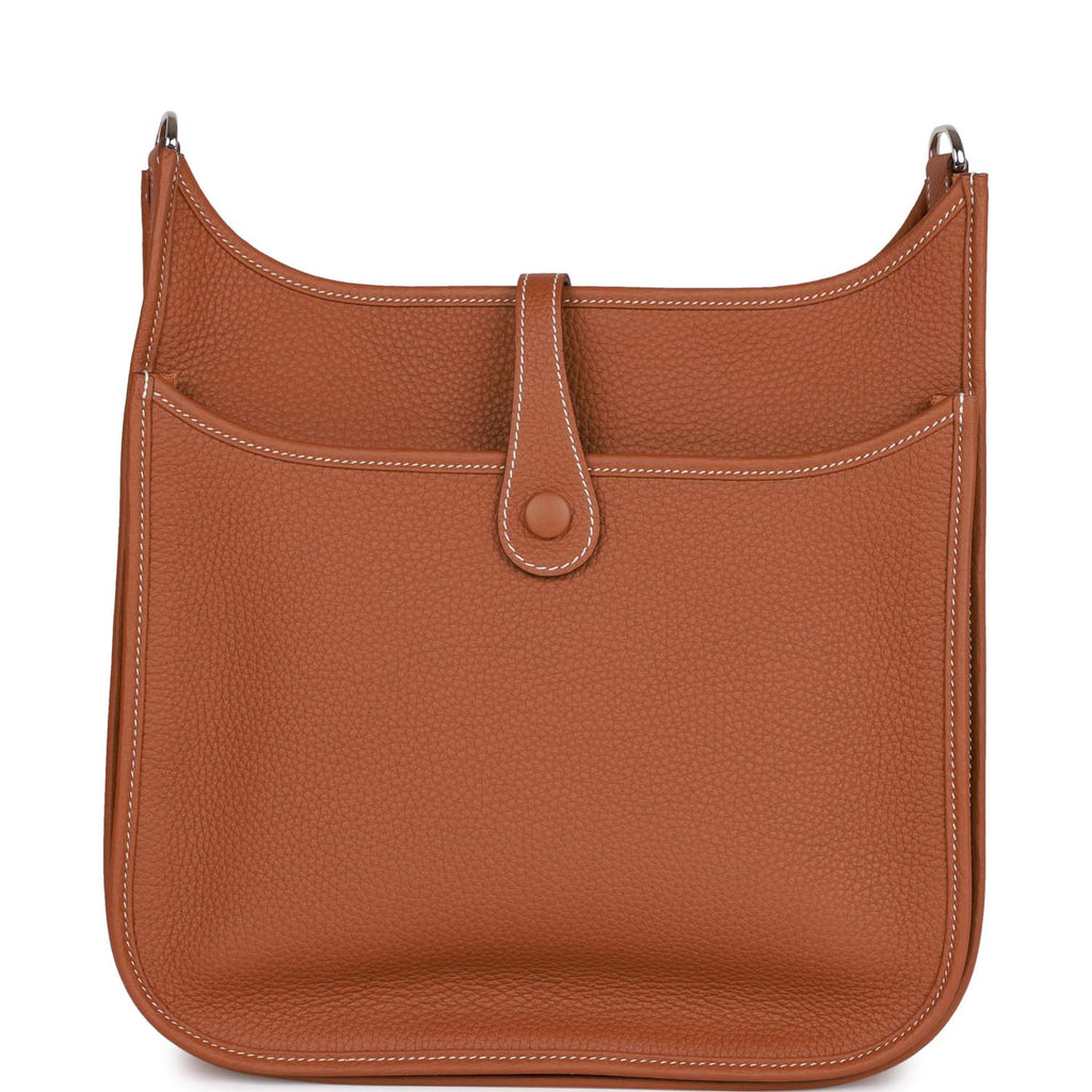 Hermes Evelyne III PM Gold Clemence Palladium Hardware