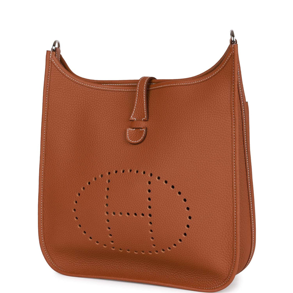 Hermes Evelyne III PM Gold Clemence Palladium Hardware