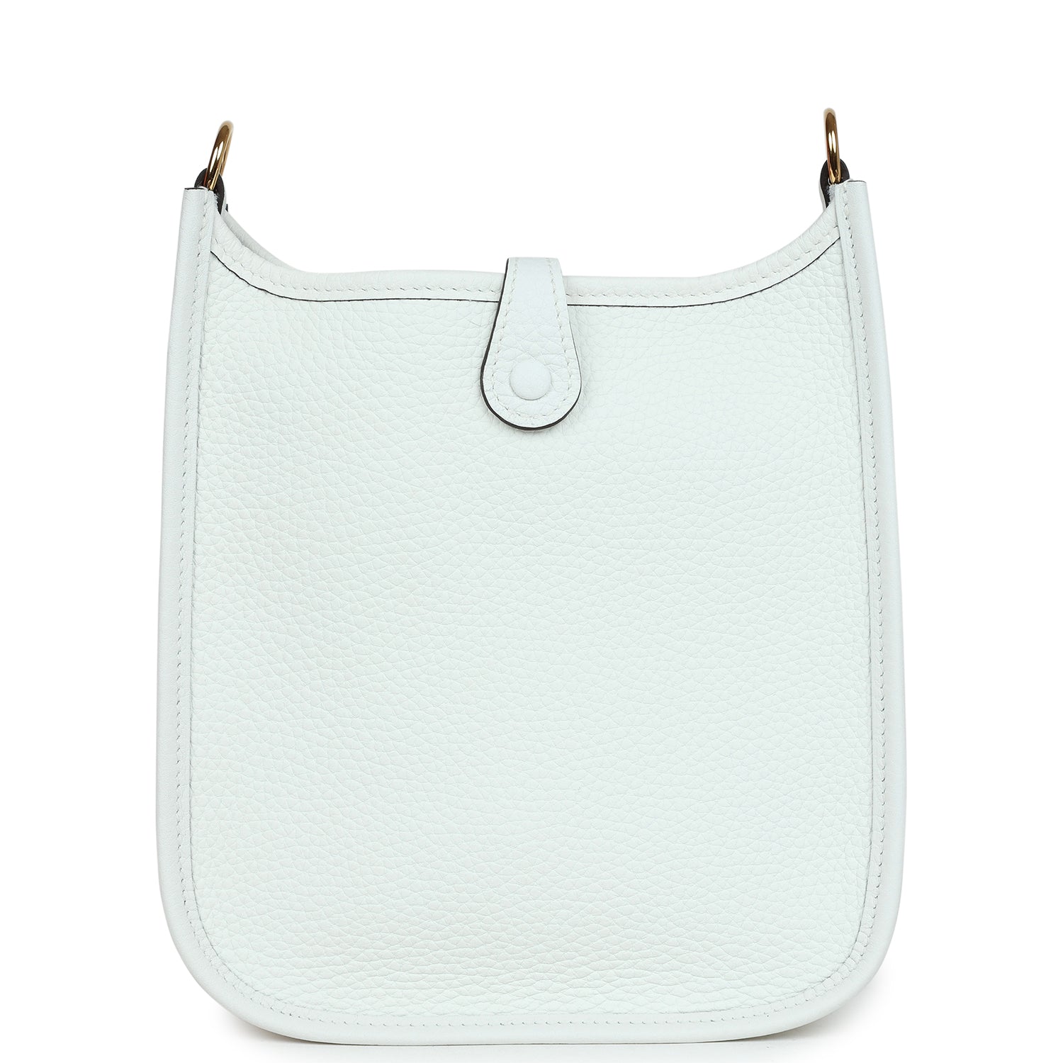 Hermes Evelyne TPM New White Clemence Gold Hardware