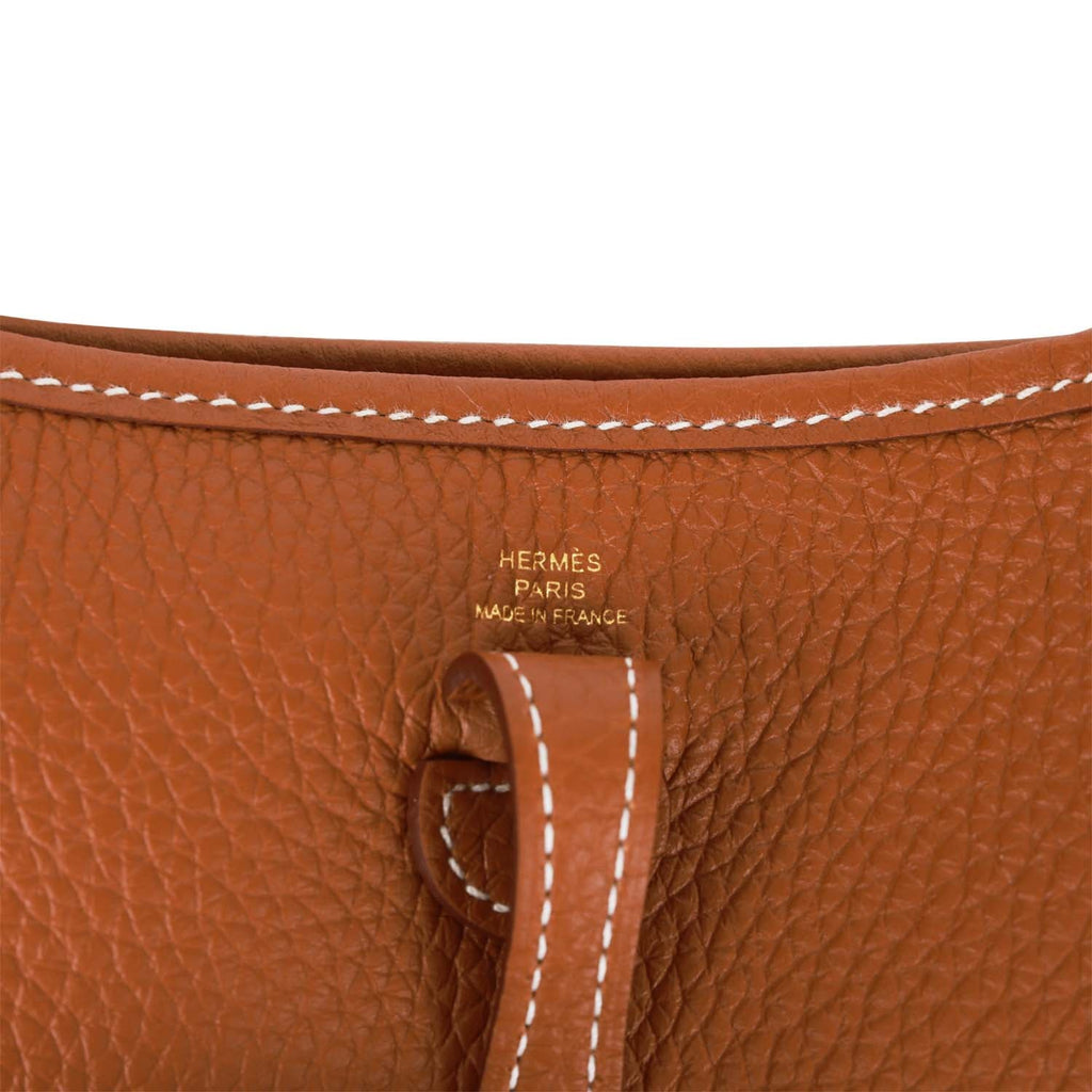 Hermes Evelyne TPM Gold Clemence Gold Hardware