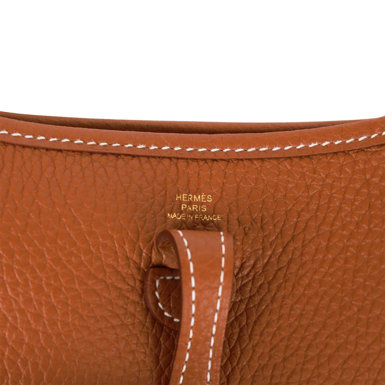 Hermes Evelyne TPM Gold Clemence Gold Hardware