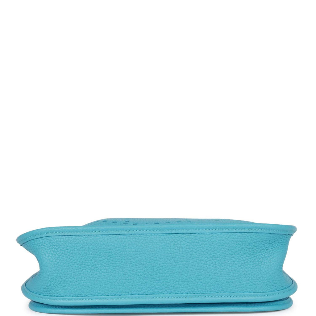 Hermes Evelyne III PM Bleu du Nord Clemence Palladium Hardware