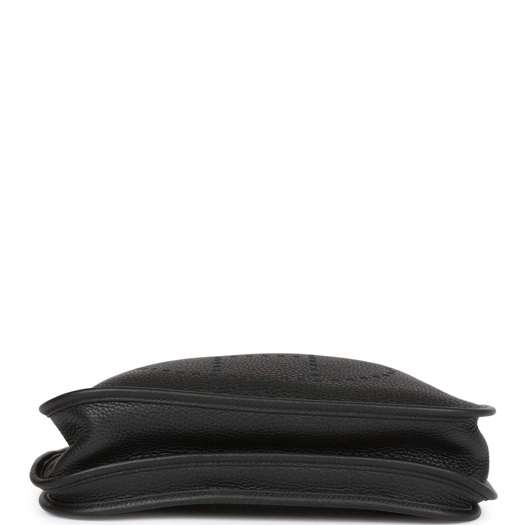 Hermes Evelyne III PM Black Clemence Gold Hardware