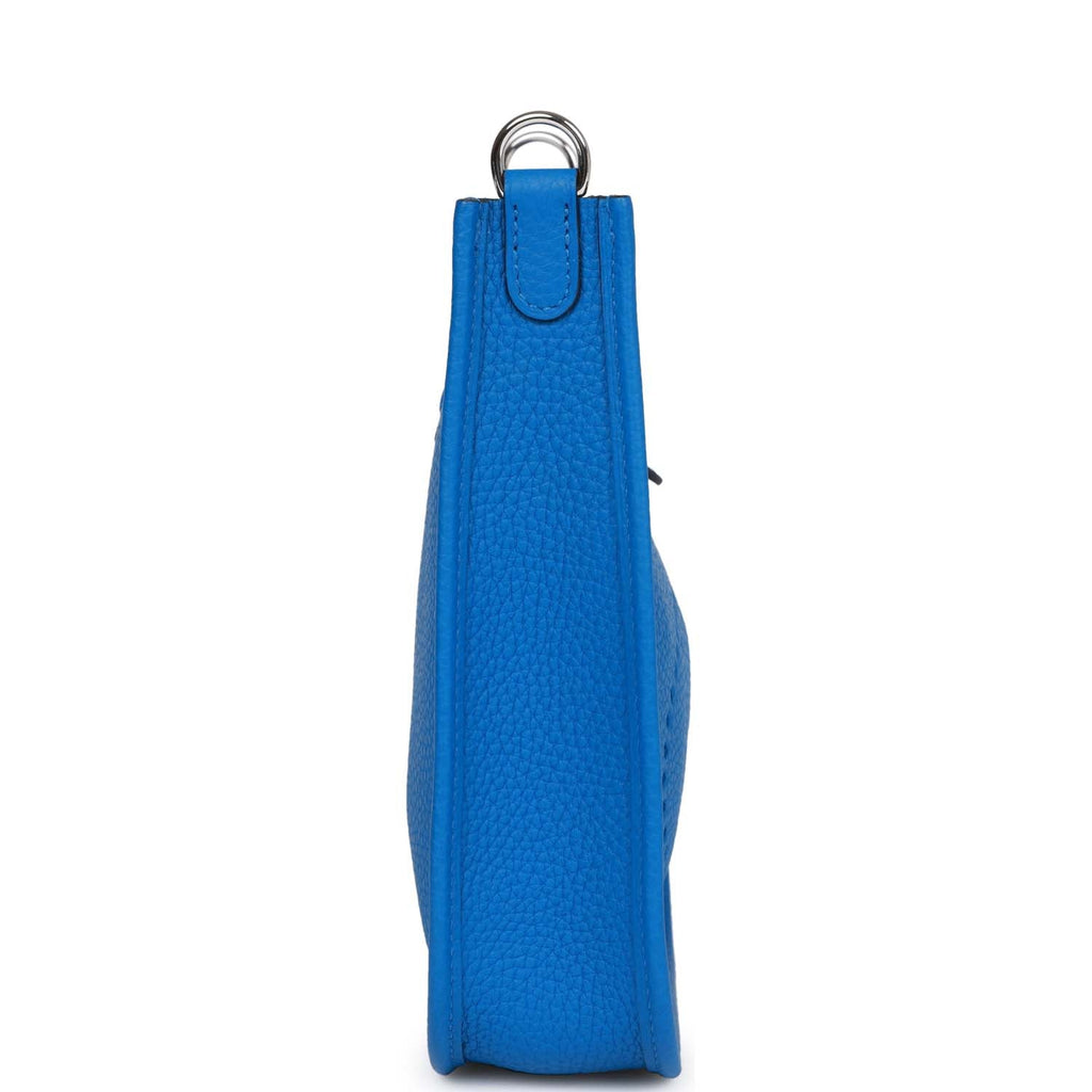 Hermes Evelyne TPM Bleu Zellige Clemence Palladium Hardware