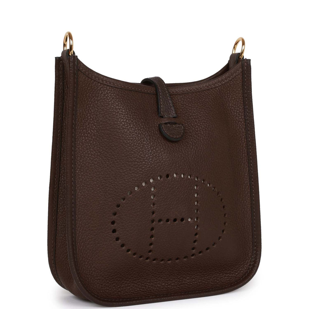 Hermes Evelyne TPM Ebene Barenia Faubourg Gold Hardware