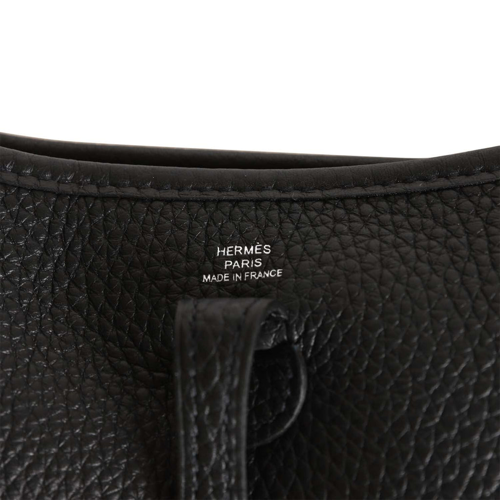 Hermes Evelyne TPM Black Clemence Palladium Hardware
