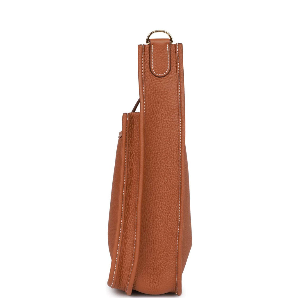 Hermes Evelyne III PM Gold Clemence Gold Hardware