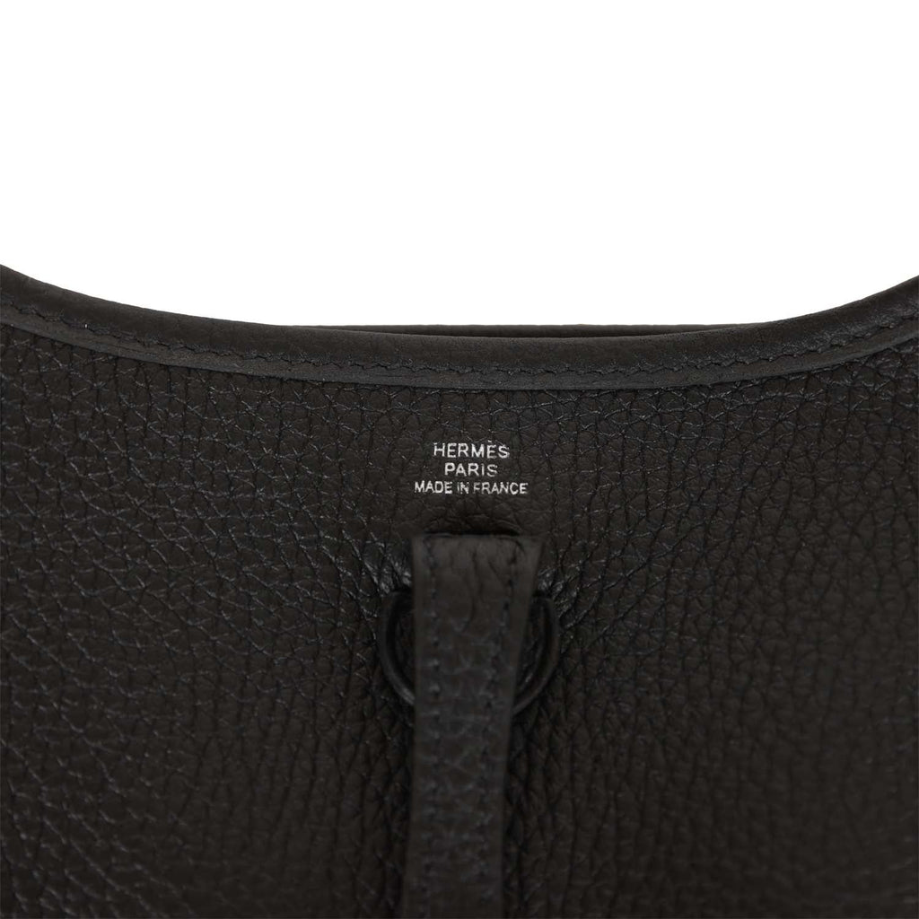 Hermes Evelyne TPM Black Clemence Palladium Hardware