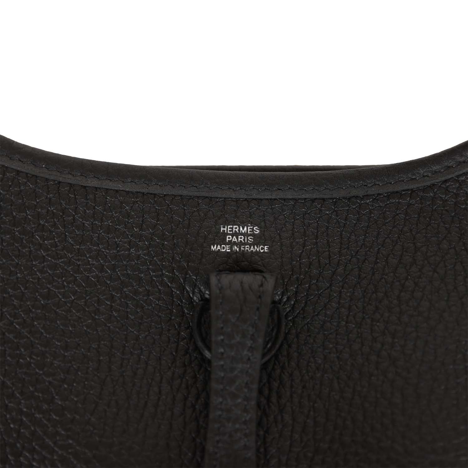 Hermes Evelyne TPM Black Clemence Palladium Hardware
