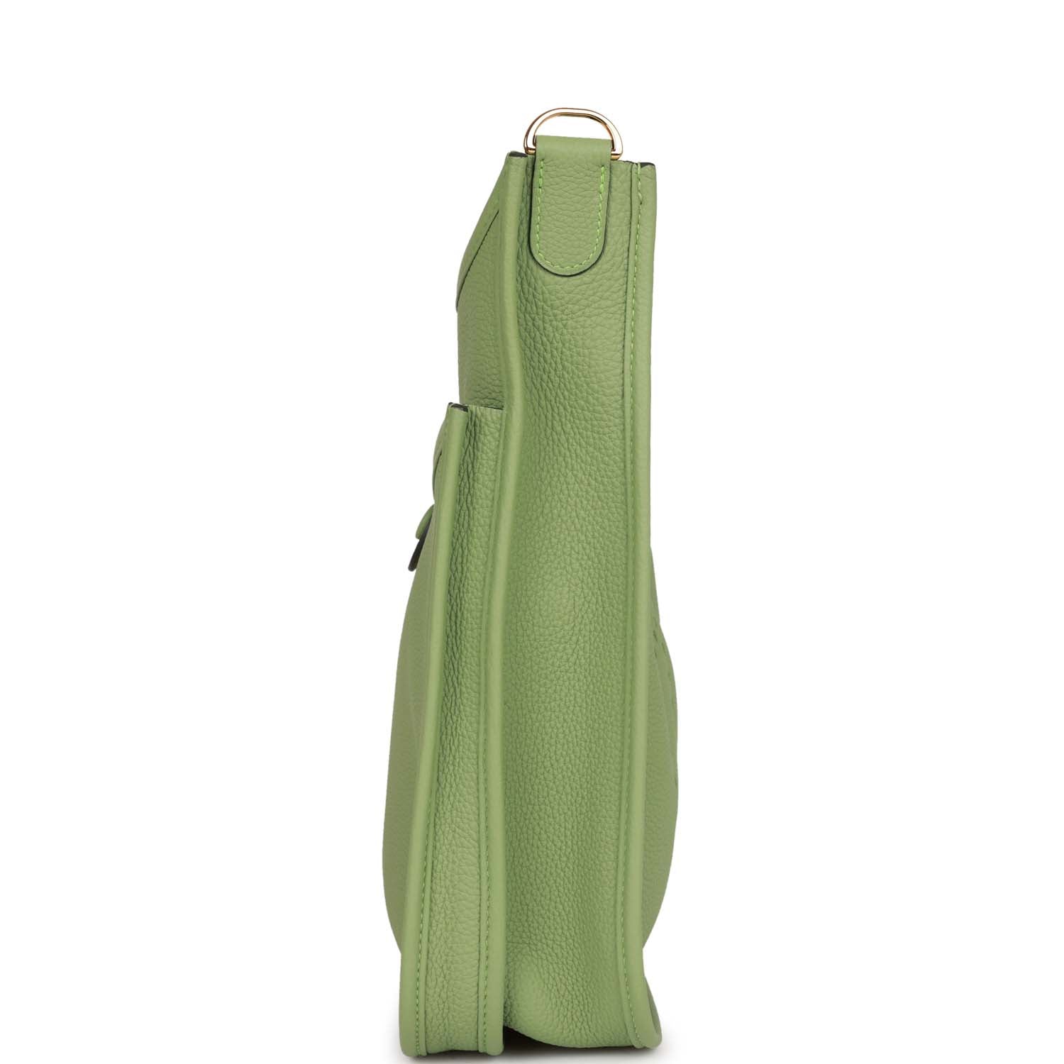 Hermes Evelyne III PM Vert Criquet Clemence Gold Hardware